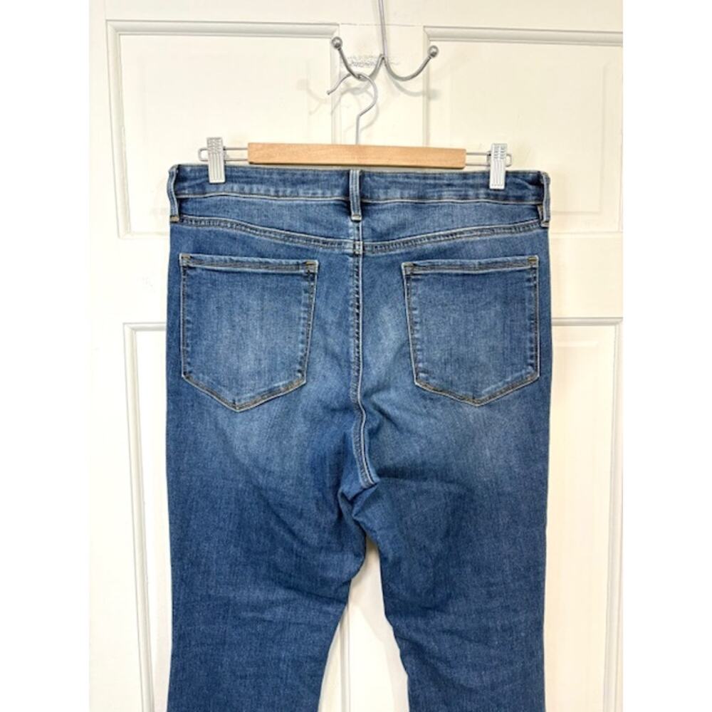 Athleta Sculptek Skinny Jeans 12 Medium Wash Sculpting Denim Performance Stretch - Picture 5 of 14